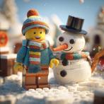 Shayer - LEGO Snow Adventure - XL - 60x80cm - 1/1 Limited, Kinderen en Baby's, Speelgoed | Duplo en Lego, Nieuw