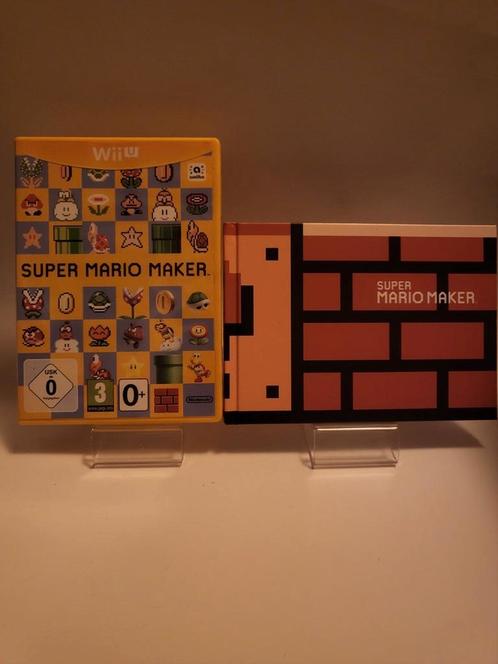 Super Mario Maker + Guide Nintendo Wii U, Spelcomputers en Games, Games | Nintendo Wii U, Ophalen of Verzenden