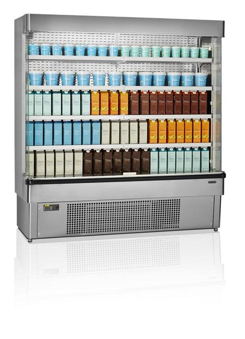 Open Front Koeler | RVS | 2 tot 8 °C | 1885 x 737 x 1985 mm, Zakelijke goederen, Horeca | Keukenapparatuur, Verzenden