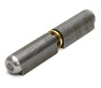 Aanlaspaumelle stalen pen messing ring 140x20 mm blank staal, Ophalen of Verzenden, Nieuw