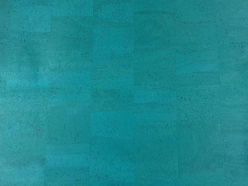Kurk textiel - Turqoise - 50 x 70 cm, Huis en Inrichting, Woonaccessoires | Overige, Ophalen of Verzenden