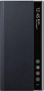 Samsung Clear View Hoesje - Samsung Galaxy Note 10 - Zwart, Nieuw, Ophalen of Verzenden