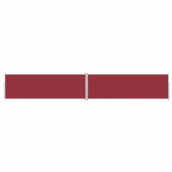 Uittrekbaar Windscherm Rood 200x1200 cm | Retourdeal | 40..., Caravans en Kamperen, Windschermen, Uittrekbaar, Nieuw, Ophalen of Verzenden