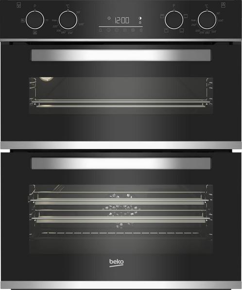 BEKO BBXTF25300x Dubbele Onderbouwoven 72 cm met LED-timer, Witgoed en Apparatuur, Ovens, Nieuw, 60 cm of meer, Ophalen of Verzenden