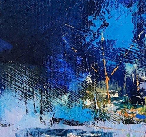 MURSIC - Blue forest, Antiek en Kunst, Kunst | Schilderijen | Modern