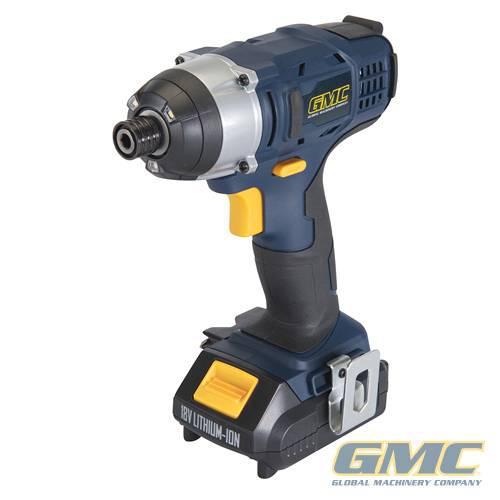 Accu slagschroevendraaier 18V GMC GID18 lithium-ion accu, Doe-het-zelf en Verbouw, Gereedschap | Boormachines, Overige typen, Nieuw