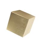 Moderne wandlamp goud met lichteffect - Cube, Huis en Inrichting, Lampen | Wandlampen, Nieuw, Design