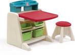2dekans | Step2 Flip & Doodle Ezeltje Bureau met stoel voor, Hobby en Vrije tijd, Knutselen, Ophalen of Verzenden, Zo goed als nieuw