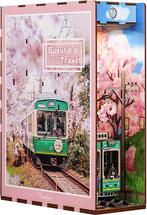 Tone-cheer BookNook Sakuras Travel DIY Modelbouw Knutselen, Verzenden, Nieuw