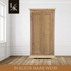 Landelijke klassieke legkast, tweedeurskast, linnenkast, Antiek en Kunst, Antiek | Meubels | Kasten