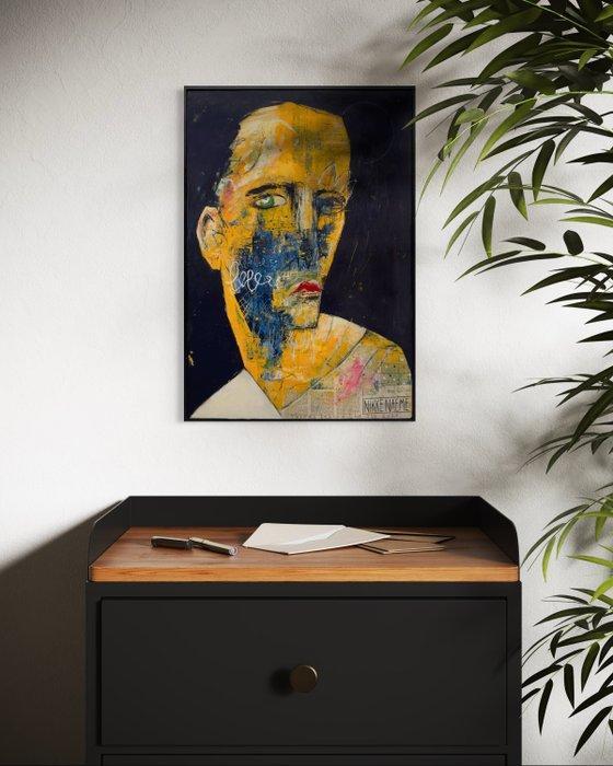 Nikke Naeme - You, Me, The Dog, Antiek en Kunst, Kunst | Schilderijen | Modern