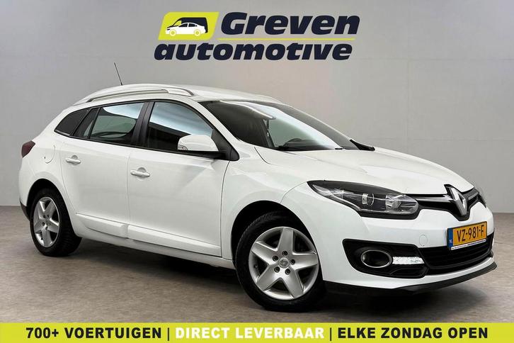 Renault Mégane 1.5 dCi Expression S&S VAN Grijs Kenteken, Auto's, Bestelauto's, Lease, Handgeschakeld, Diesel, Wit, Renault, Verzenden