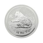 Zilveren Year of the Tiger kilo munt 2010, Postzegels en Munten, Ophalen of Verzenden