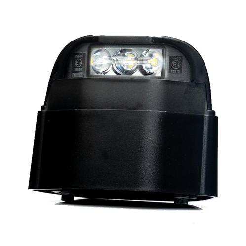Fristom LED Kentekenverlichting Zwart 12-36V FT-261, Auto-onderdelen, Verlichting, Nieuw, Ophalen of Verzenden