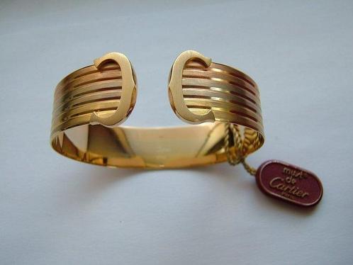 Cartier - Armband - C de Cartier - 18 karaat Geel goud, Sieraden, Tassen en Uiterlijk, Armbanden