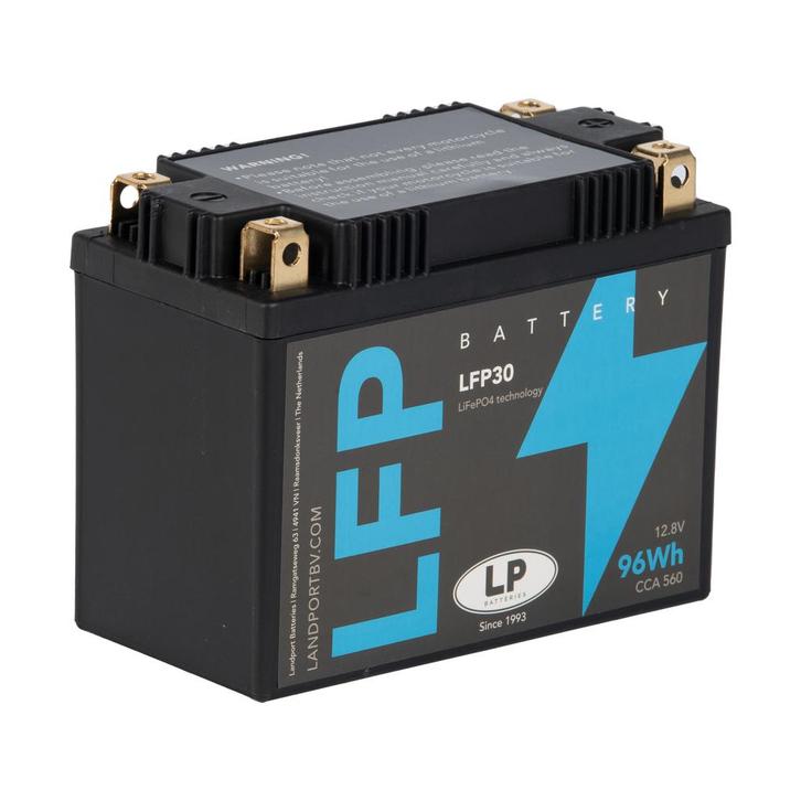 Landport (LP) LFP30 12 volt 96,0 Wh Lithium LiFePO4 accu, Motoren, Onderdelen | Overige, Nieuw, Ophalen of Verzenden