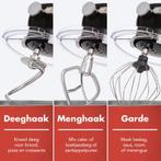 2dekans | KitchenBrothers Keukenmachine - Keukenmixer met 6L, Ophalen of Verzenden