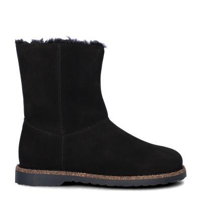 Birkenstock Uppsala Zip Shearling gevoerde boots, Kleding | Dames, Schoenen, Lage of Enkellaarzen, Zwart, Nieuw, Verzenden