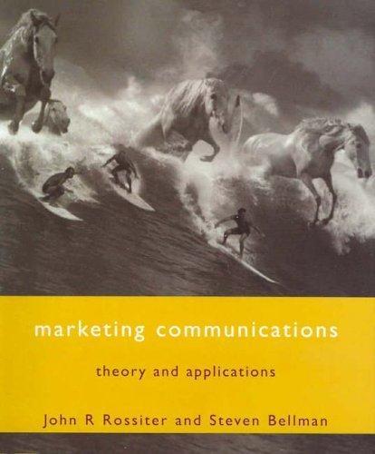 Marketing Communications 9781741032697 John R. Rossiter, Boeken, Taal | Engels, Gelezen, Verzenden