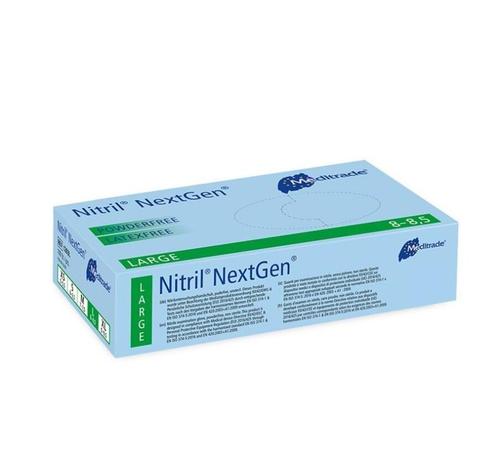 Nitril NextGen Nitril handschoenen - blauw- 100 stuks -, Diversen, Verpleegmiddelen, Nieuw, Verzenden