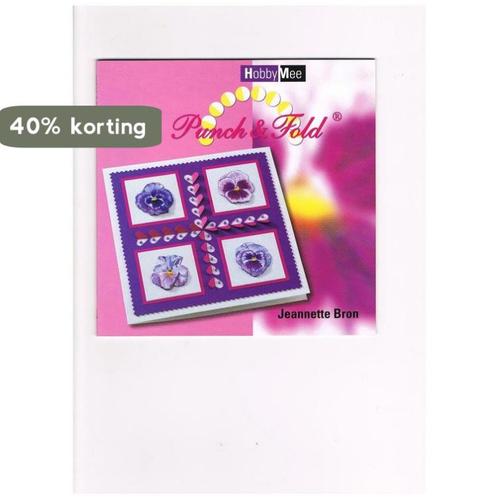Punch en Fold / Hobby Mee 9789058770837 Jeanette Bron, Boeken, Hobby en Vrije tijd, Gelezen, Verzenden