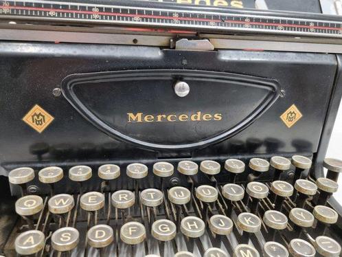 Mercedes 6 Express - Standaard brede wagen - Schrijfmachine, Antiek en Kunst, Kunst | Designobjecten