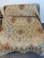 Lampassestoffering in zijde met arabesken en rozetten:, Antiek en Kunst