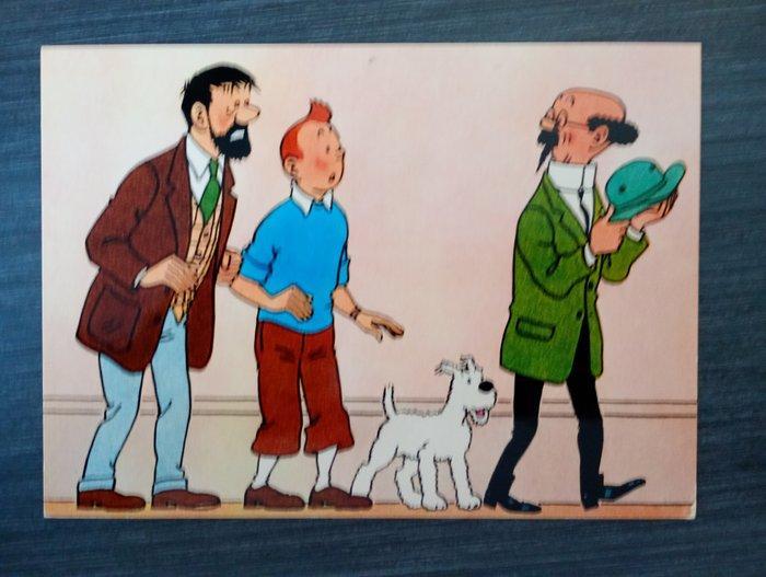 Tintin - 9 Set van 9 ansichtkaarten van Hergé - 1967/1993, Boeken, Stripboeken