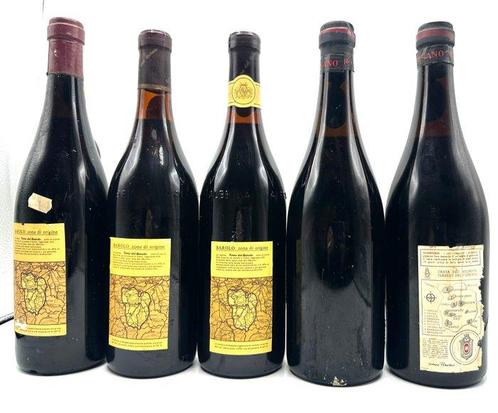 1964 , 1977, 1979 Terre Del Barolo, 1964 x2 Bersano - Barolo, Verzamelen, Wijnen