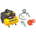 Stanley - DST100/8/6  Compressor inclusief 6 -delige set, Verzenden, Nieuw