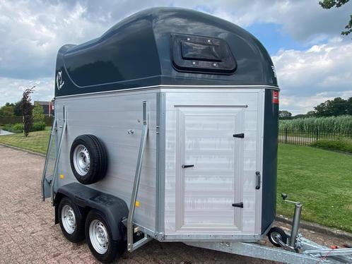 Nieuwstaat! vol-Alu 2-paards met zadelkamer 2020!, Dieren en Toebehoren, Paarden en Pony's | Trailers en Aanhangwagens, 2-paards trailer
