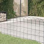 vidaXL Borderafscheiding 10x0,65 m gepoedercoat ijzer, Verzenden, Nieuw