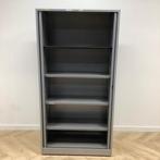 Tweedehands Ahrend roldeurkast vv 4 legborden  195x100x45 cm, Huis en Inrichting, Ophalen of Verzenden, Gebruikt