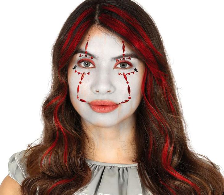 Halloween Plak Diamantjes Clown, Hobby en Vrije tijd, Feestartikelen, Nieuw, Verzenden