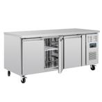 Polar 3-deurs patisserie counter 634ltr, Gebruikt, Koelen en Vriezen