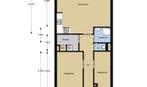 Te Huur 3 Kamer Appartement Lokerenpassage In Den Bosch, Den Bosch, Noord-Brabant, Direct bij eigenaar, Appartement