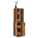 vidaXL Apothekerskast 30x41x144,5 cm bewerkt hout oud, Huis en Inrichting, Kasten | Overige, Verzenden, Nieuw