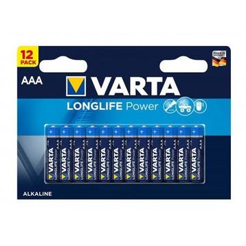 AAA LR03 Varta Longlife Power alkaline batterij 1.5V 5x beschikbaar voor biedingen