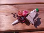 Corsage Roos Autumn CPA 862 Grijs Tricolor Maatwerk corsage, Ophalen of Verzenden, Nieuw