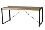 Nairobi 160x90 cm-12428, Huis en Inrichting, Tafels | Eettafels, Ophalen of Verzenden, Nieuw