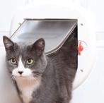 Petsafe 280 Kattenluik - Wit - L - 29,4 x 29,5 x 5 cm -, Dieren en Toebehoren, Ophalen of Verzenden, Zo goed als nieuw