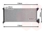 RADIATOR VOOR OPEL AGILA 2000-2008 09214213, Ophalen of Verzenden, Nieuw