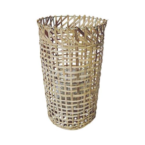 Bamboe windlicht vaas 38cm*, Huis en Inrichting, Woonaccessoires | Overige, Verzenden