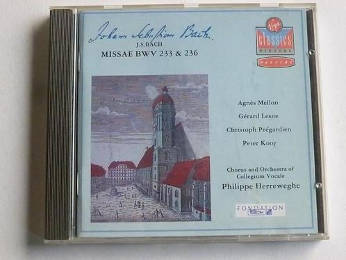 Bach - Missae 233 & 236 / Philippe Herreweghe, Cd's en Dvd's, Cd's | Klassiek, Verzenden