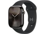 Veiling - Apple Watch Bandje 46mm Sport Band - S/M - Zwart, Sieraden, Tassen en Uiterlijk, Smartwatches, Nieuw