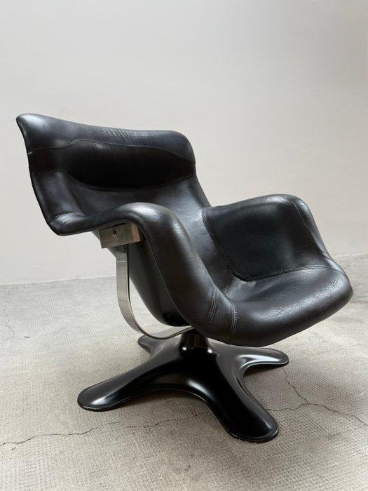 Haimi - Yrjö Kukkapuro - Fauteuil - Leder, Fiberglas,, Antiek en Kunst, Kunst | Designobjecten