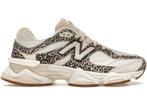 New Balance 9060 Beige Brown Leopard Print - Maat 38.5 EU, Kleding | Heren, Ophalen of Verzenden, Nieuw, New Balance