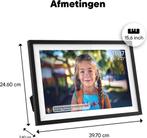 2dekans | Denver Digitale Fotolijst 15.6 inch - XL - Full HD, Ophalen of Verzenden, Zo goed als nieuw