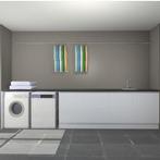 Hoogglans sneeuwwitte waskamer Congo 98106, Verzenden, Nieuw