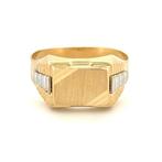 Handmade - Ring - Anello uomo - 4.3 g - 18 karaat Geel goud,, Nieuw